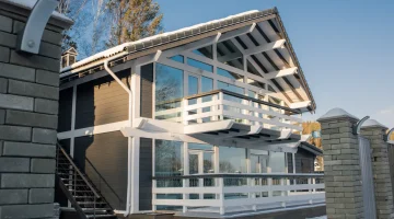 Модульный дом с террасой: как спроектировать