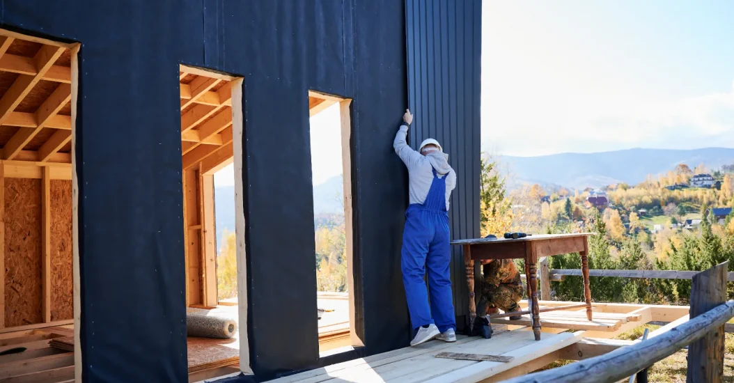 Как утеплить модульный дом на зиму